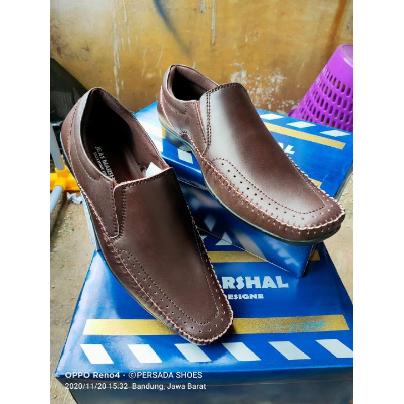 Sepatu Casual Kulit Pria Jeas Marshal Kr 101 ( Produksi Sendiri )