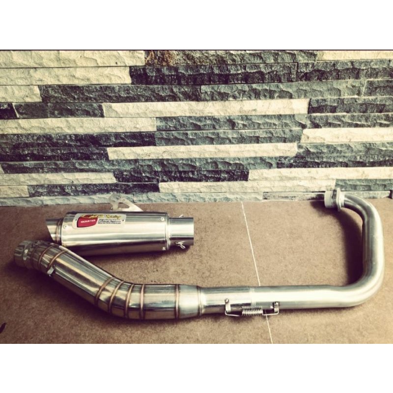 KNALPOT RACING CLD MONSTER TIGER KNALPOT TIGER SCORPIO MEGAPRO VIXION