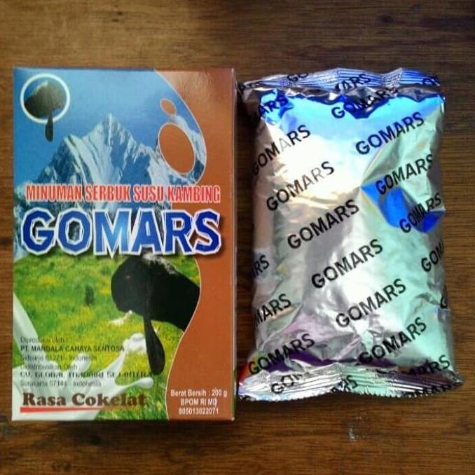 

susu kambing gomar rasa coklat 200gr