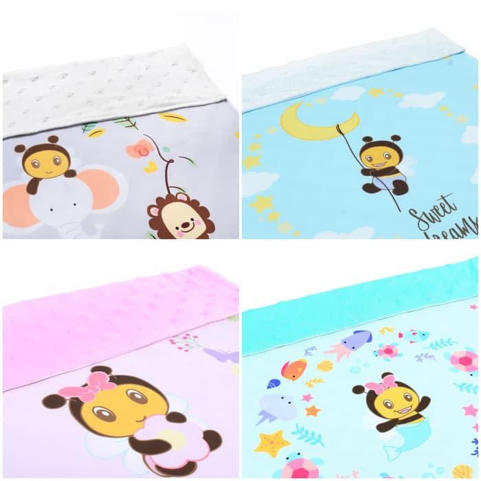 BabyBee Toddler Blanket - Baby Bee Selimut Bayi