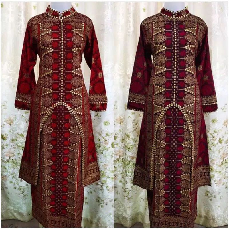 Songket Palembang, baju songket murah, baju couple songket Palembang kondangan