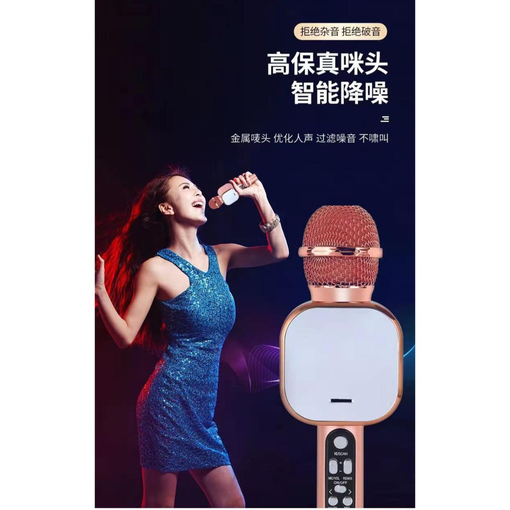 Mic bluetooth karaoke Q009