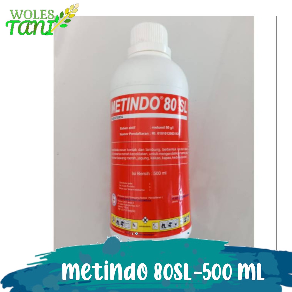 Metindo 500 ml Metomil Insektisida Ulat Grayak