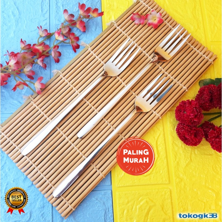 Garpu Makan Korea Stainless GLANZ 1 Lusin-1