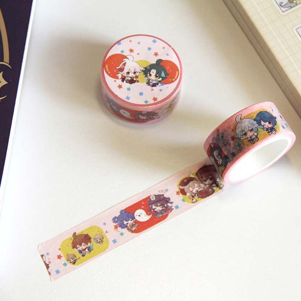 Tape Stiker Motif Kartun Anime Ukuran 2cm X 5m Untuk Dekorasi