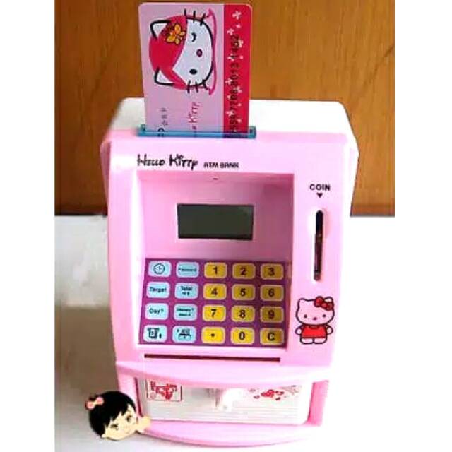 Mainan atm anak mainan atm anak murah mainan atm anak atm hellokitty
