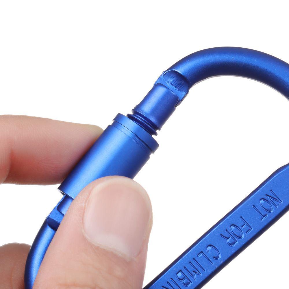 Chookyy Tombol Panjat Peralatan Olahraga Luar Ruangan Multicolor Aluminium Alloy Carabiner