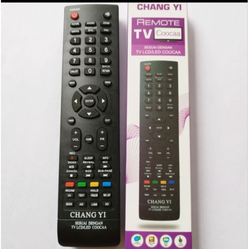 Remote TV LCD LEC Coocaa Cocoa