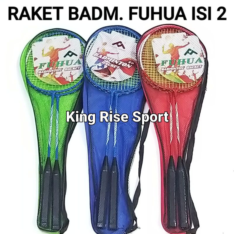 Raket Badminton Anak Fuhua 2 Pcs + Tas