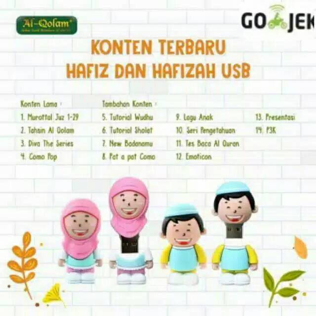 Usb Hafiz&ah touchscreen smart hafiz