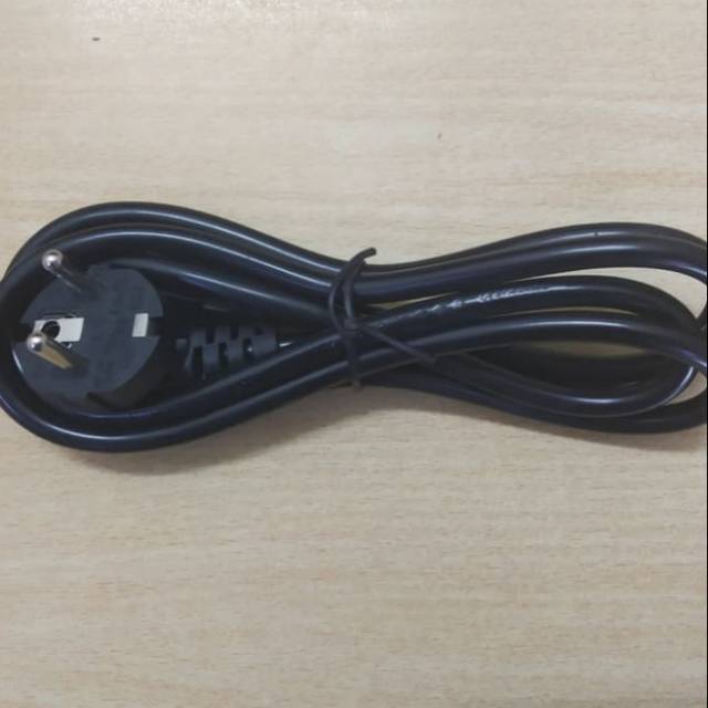 Kabel Power Kabel Sambungan Adaptor Charger Laptop Ke Listrik Lubang 3