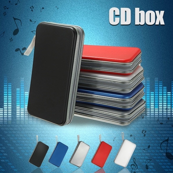 Tempat Kaset Tas CD DVD Holder Disc Storage 80 Disc Hardcase