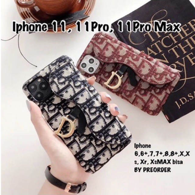 CD SADDLE LEATHER CASE IPHONE 11 11 PRO MAX 11PRO 11PROMAX