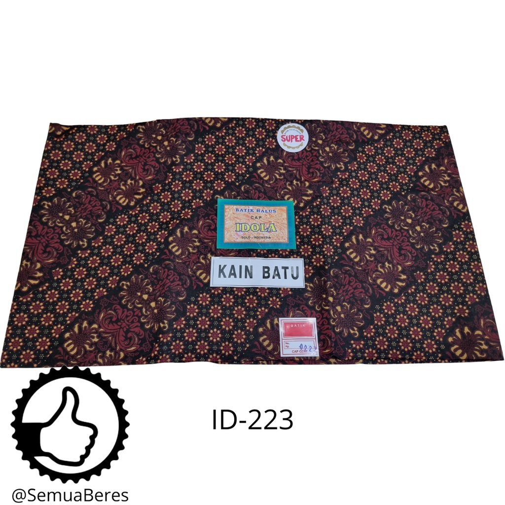 Kain Batik Halus Panjang IDOLA / Kain Batu Panjang Halus