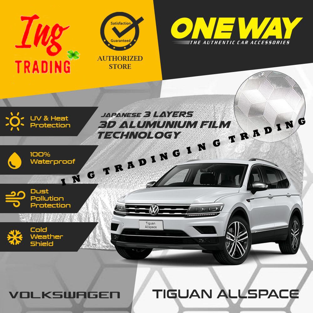 Cover Sarung Mobil VW TIGUAN ALLSPACE ALL SPACE Anti Air Waterproof 3 LAPIS