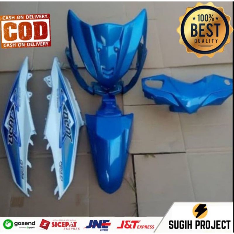 Full Body Bodi Halus Beat FI Biru Putih 2012 2013 2014 Kualitas Seperti Original