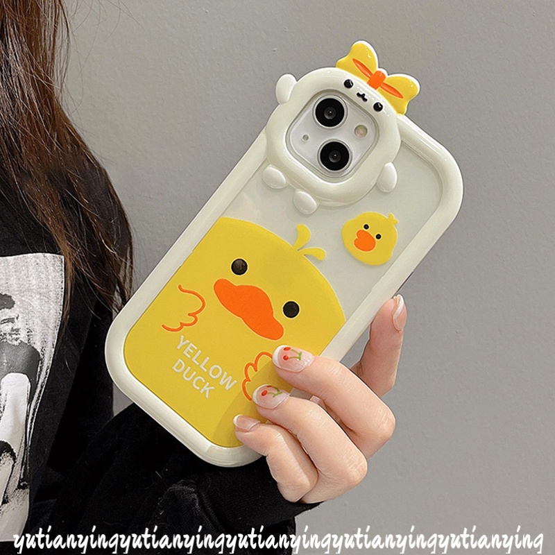 Case Desain Kartun Bebek Kuning Untuk Oppo A17 A95 A15 A16 A57 2022 A17k A76 A96 A15S A3s A7 A5s A12 A53 A74 A5 A9 A16K A52 A54 A96 An 5F A16K 5n A16