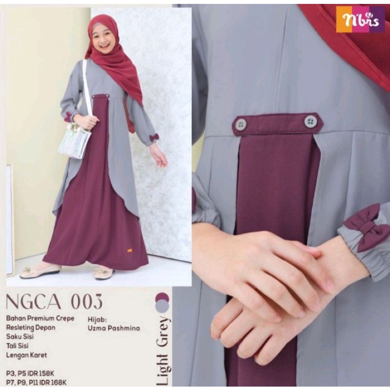 Gamis Anak Nibras NGCA 003