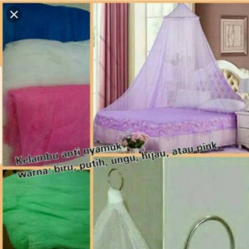 Kelambu kasur gantung anti nyamuk/Kelambu kamar tidur anti nyamuk