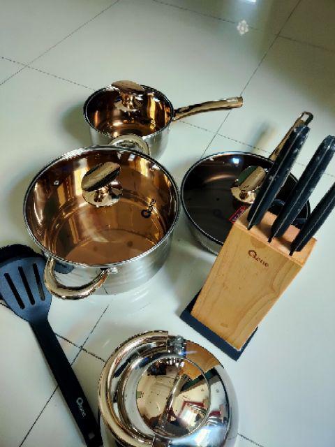 Oxone Panci Set Rosegold - Ox-777