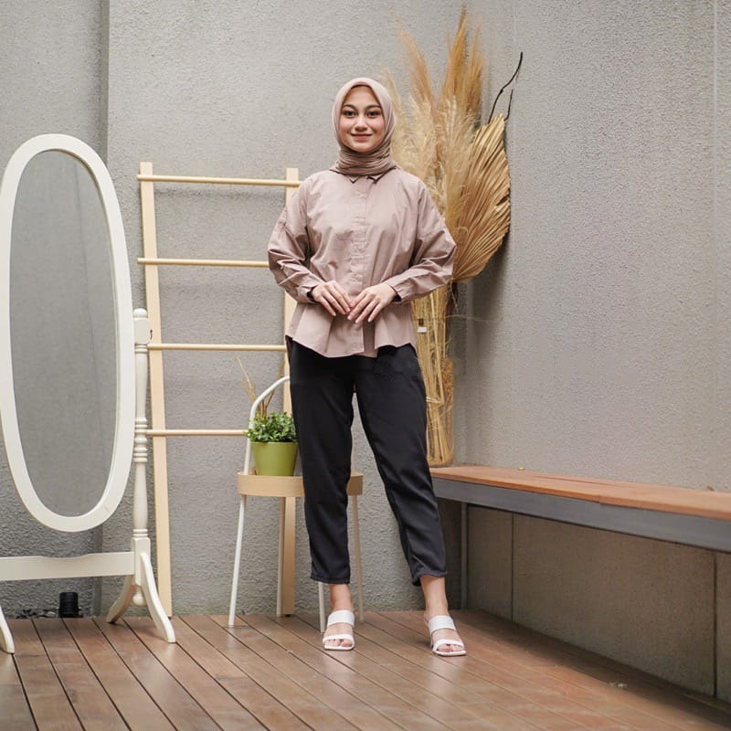 BEFAST - ZEC OOTD Blus Wanita FILLIYA / Olynara Shirt / Blouse Ke kantor / Blouse Wanita Casual