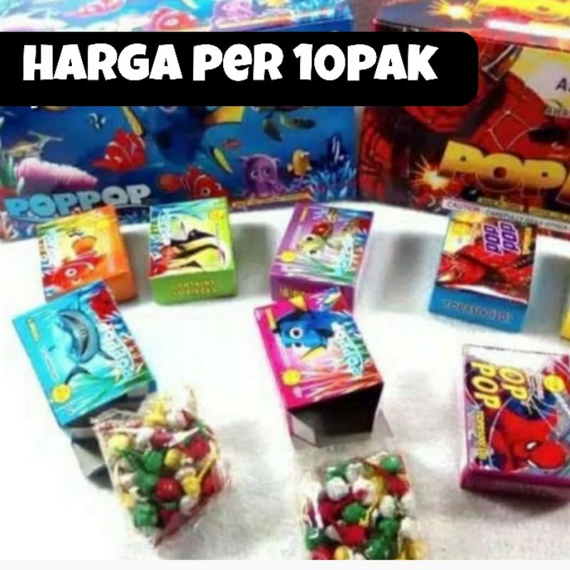 Mainan Pop pop Bawang banting per 10pcs / grosir