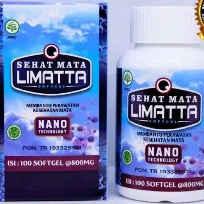 Obat Limatta Herbal - Buta Warna, Mata Keratitis, mata berlemak, Limatta Sehat Mata
