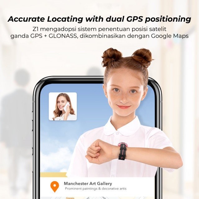 IMOO Watch Z1 Smartwatch Jam Tangan Pintar Anak - Garansi Resmi