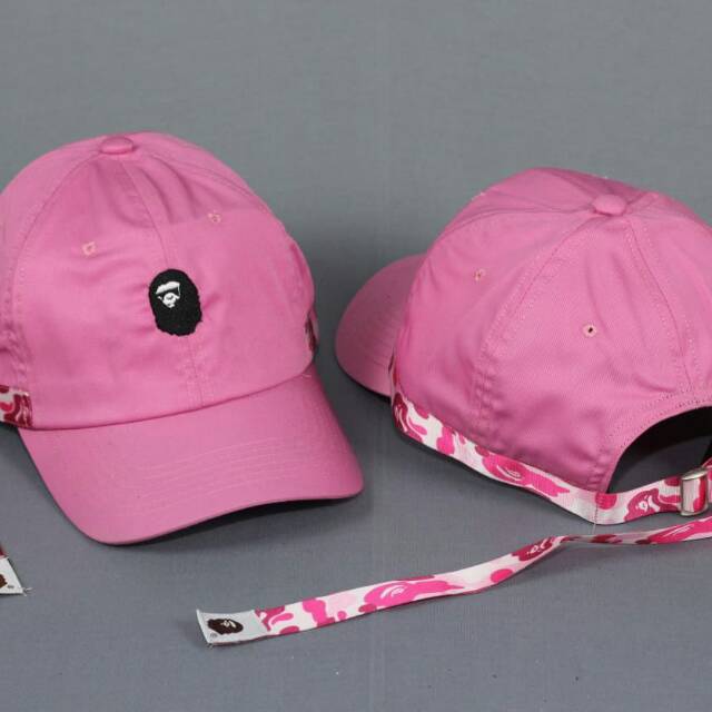 Topi a bathing ape pink