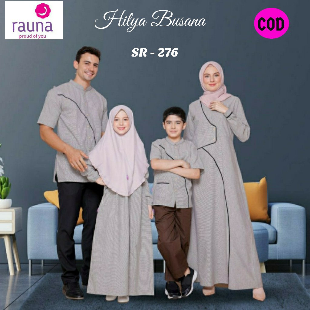 Baju Sarimbit Keluarga / Rauna - 276  / Fashion Muslim