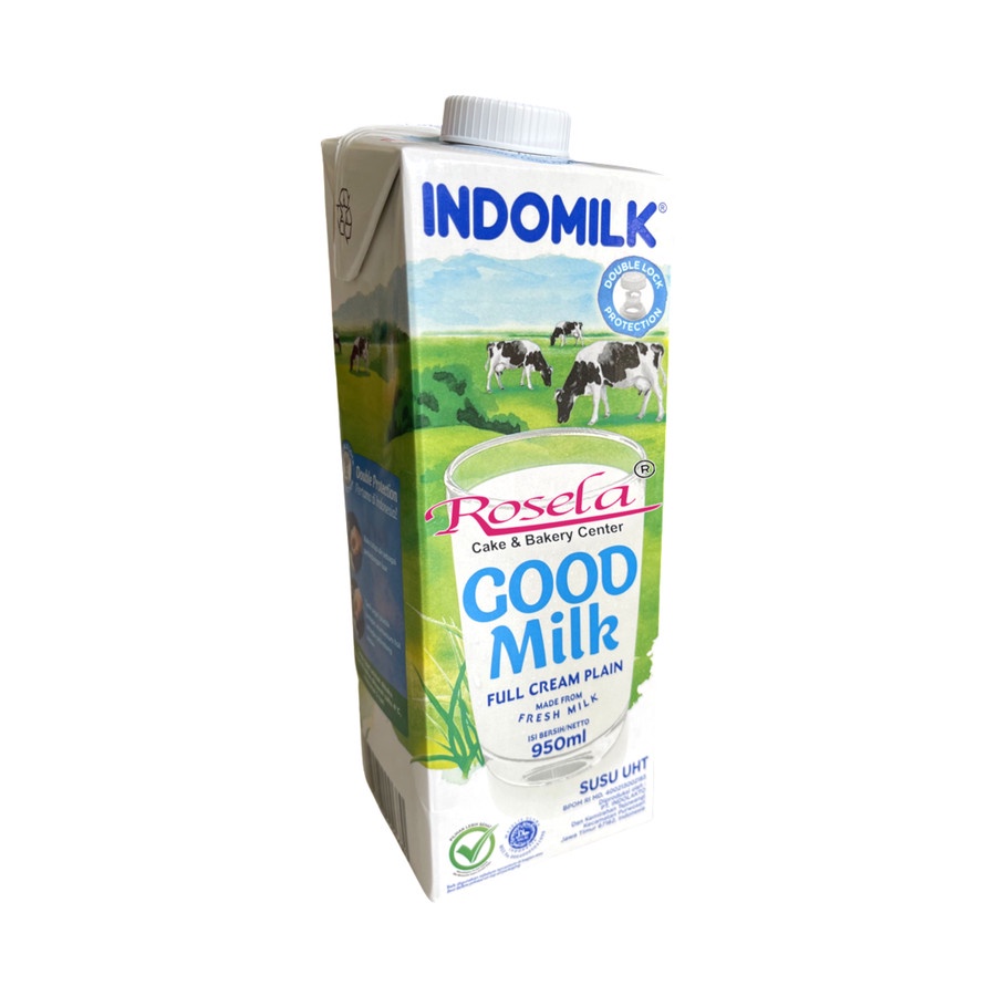 

Susu UHT INDOMILK – UHT Full Cream 1 Liter (Netto 950 liter)