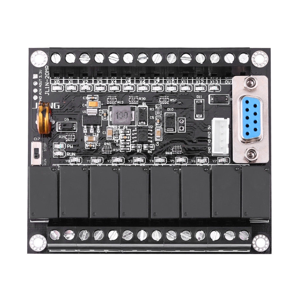 ✈【Fast/COD】✈ Control Module Model FX1N-20mr Ukuran 86 x 73 x 20mm