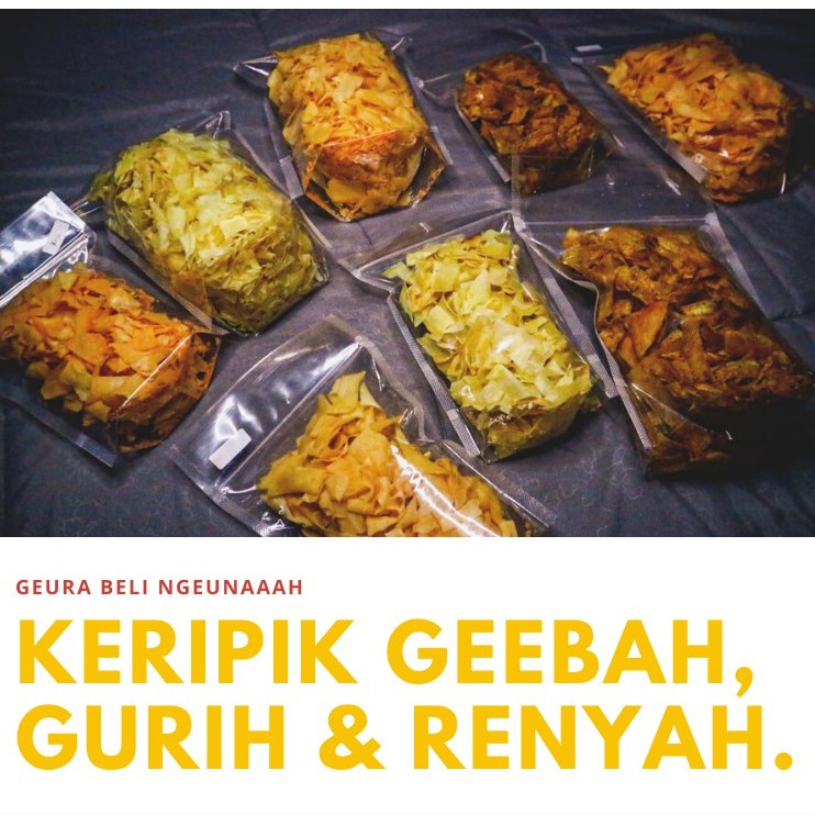 

Keripik Geebah Ukuran Jumbo