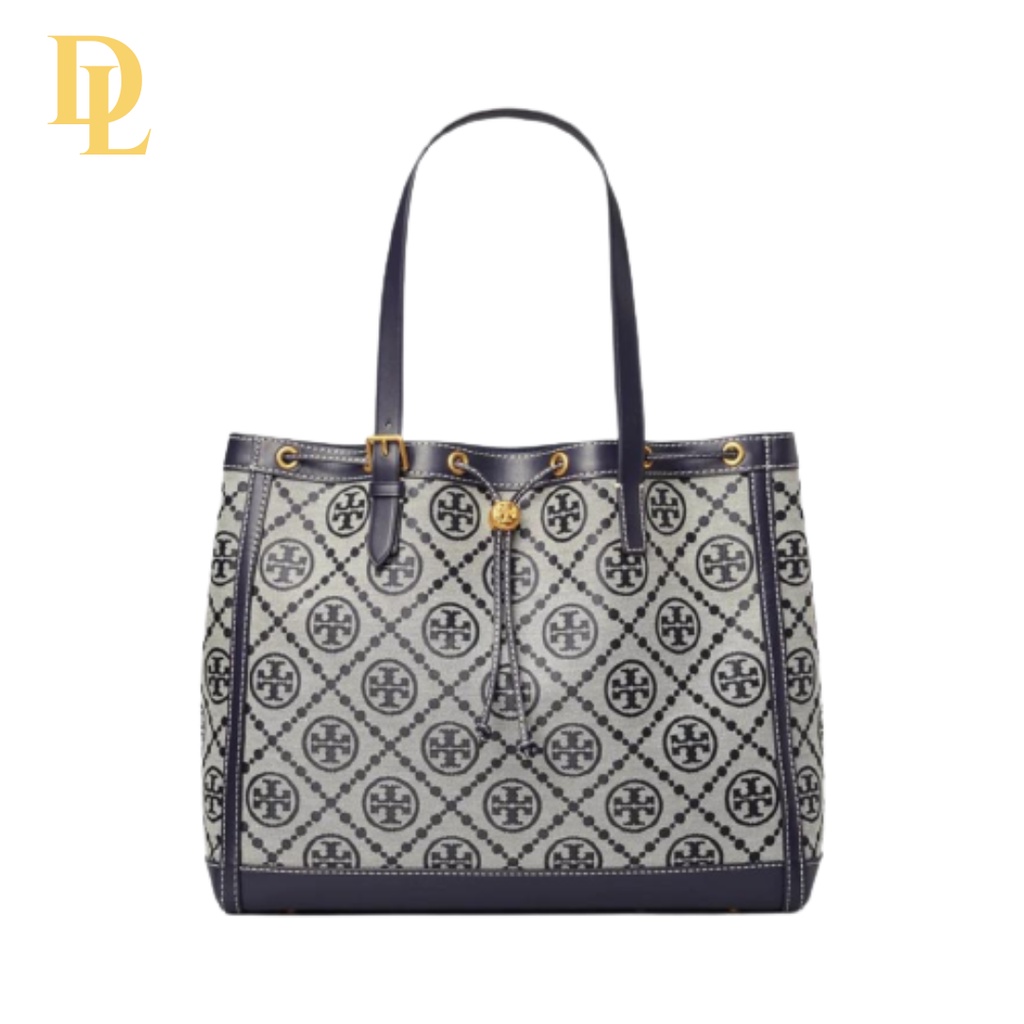 Tory Burch T Monogram Jacquard Large Tote Bag