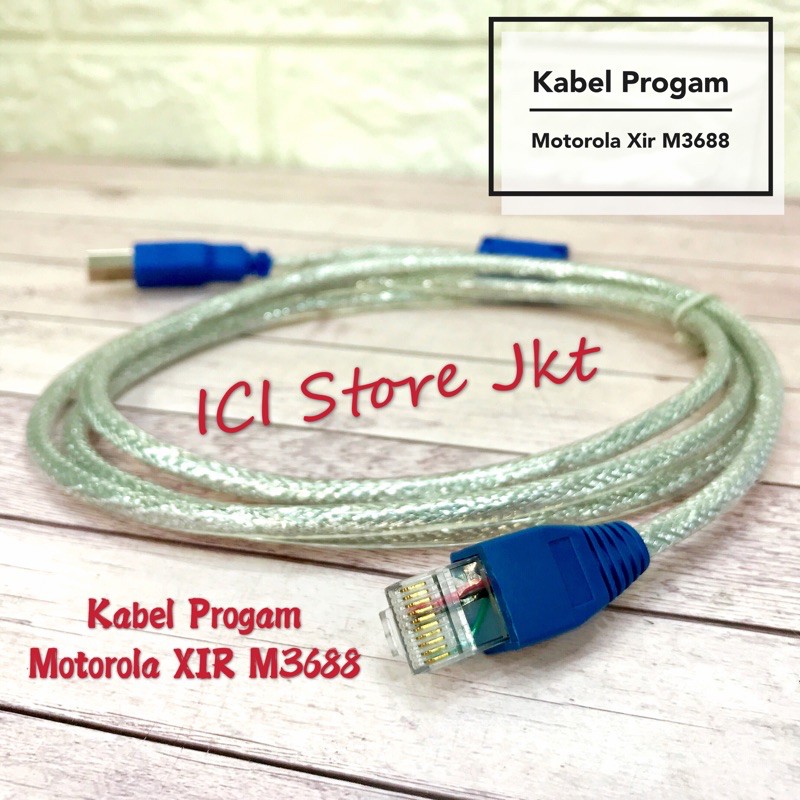 Kabel progam radio rig motorola xir m3688 dan software