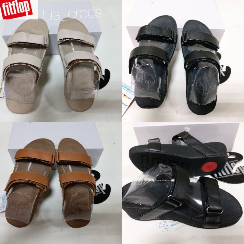 Fitflop skinny leather slide / Sandal fitflop / Sandal wanita fitflop