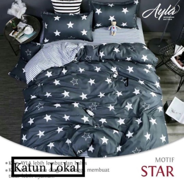 Sprei katun lokal