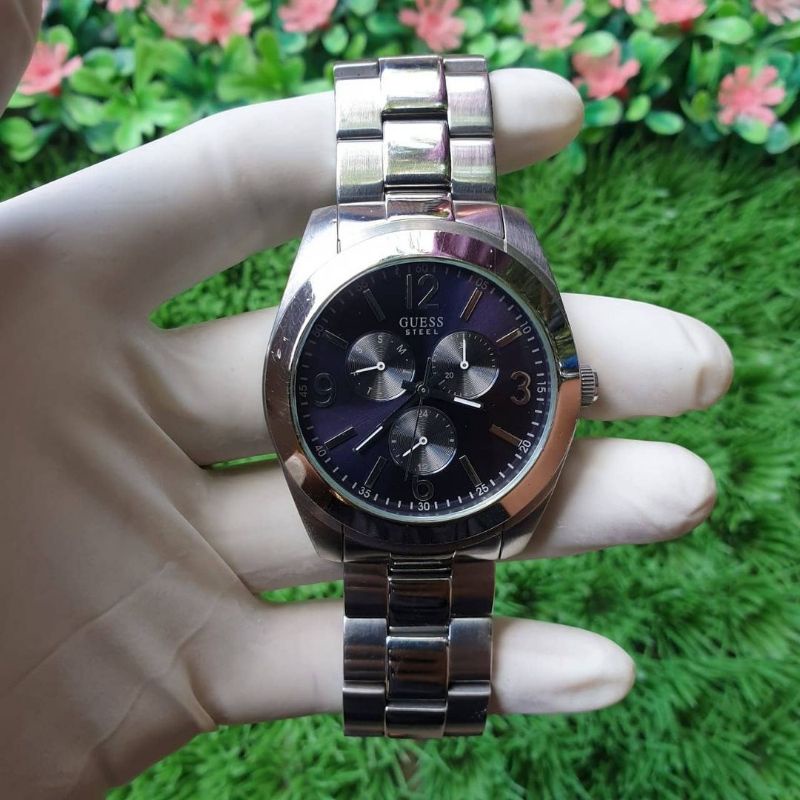 Jam Tangan Pria Guess Original Second