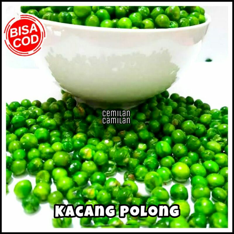 

kacang polong 500 gram snack kiloan cemilan gurih