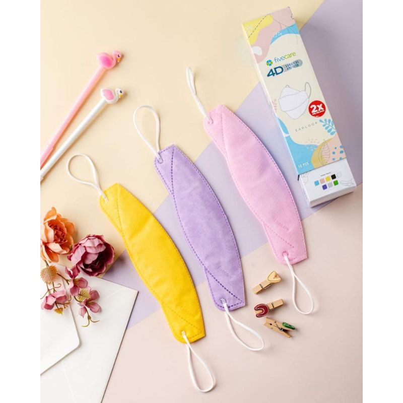 Masker Surgical 4D FIVECARE / FIVECARE 4D Surgical Face Mask