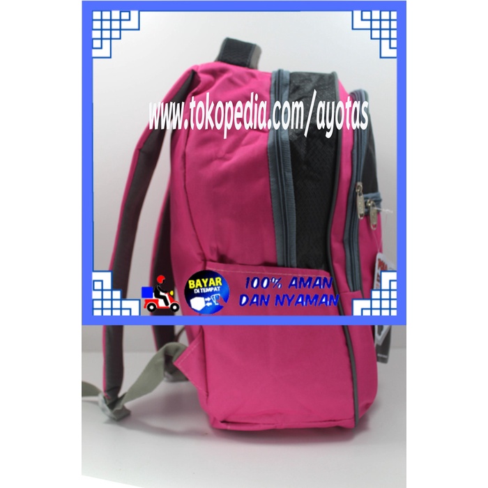 ( BISA COD) TAS SEKOLAH ANAK PEREMPUAN POLO RIL-P, TAS SEKOLAH SD SMP TAS RANSEL