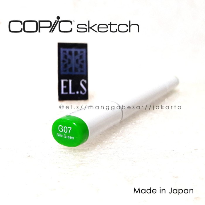 

Kusus Hari Ini Copic Sketch Marker G07 Nile Green ( Csm ) Promo