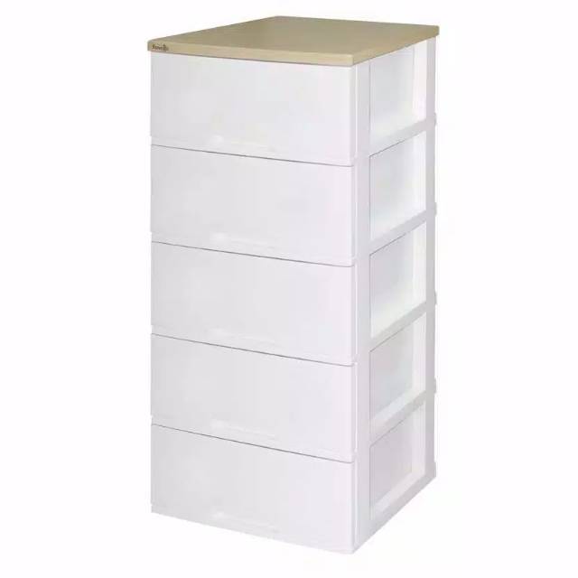 DRAWER MURAH LEMARI PLASTIK RAK SUSUN CONTAINER RAK SERBAGUNA ROVEGA LEMARI SUSUN LEMARI PAKAIAN PLA