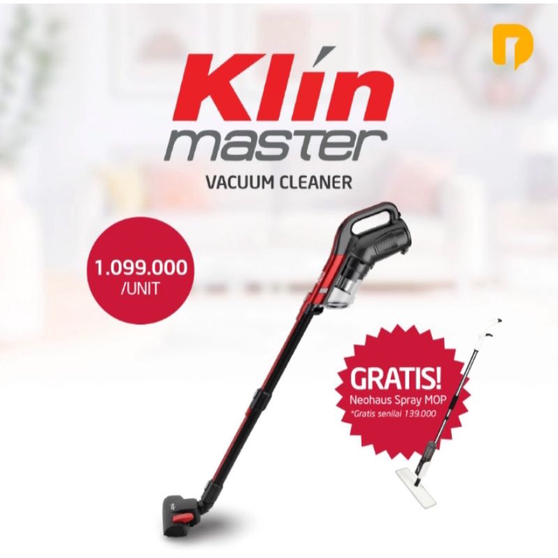 Klin Master - Vacum Cleaner 3in1