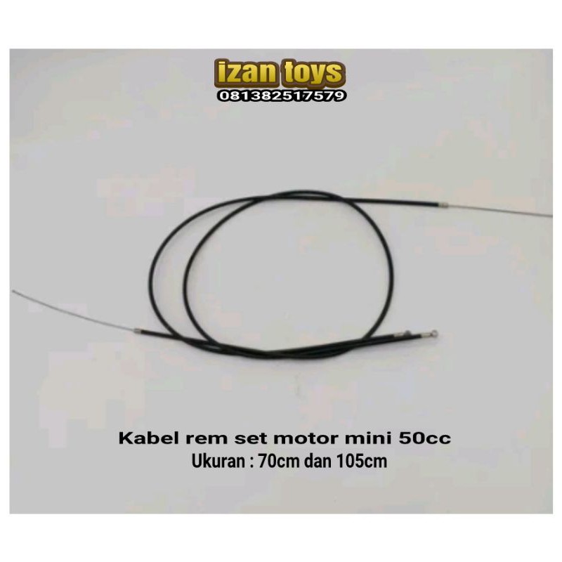 kabel rem motor mini trail/mini gp/mesin rumput 50cc