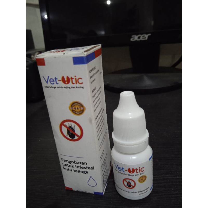 vet-Otic obat tetes kutu dan telinga 10ml cat and dog