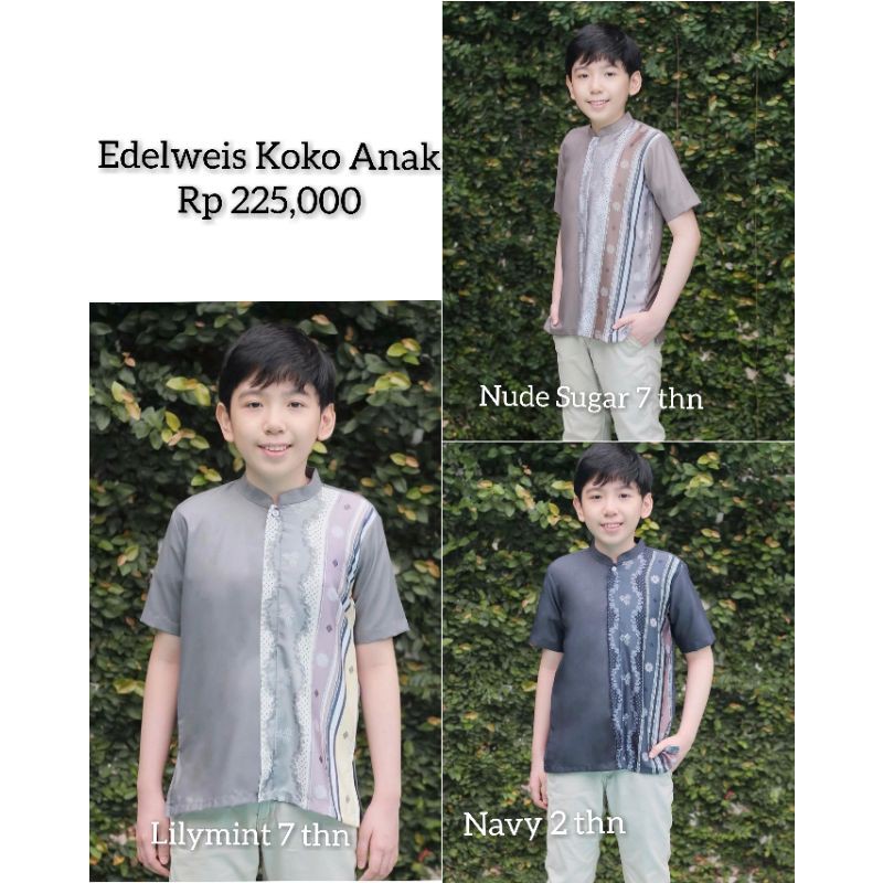 READY SOON EDELWEIS KOKO ANAK BY VANILLA