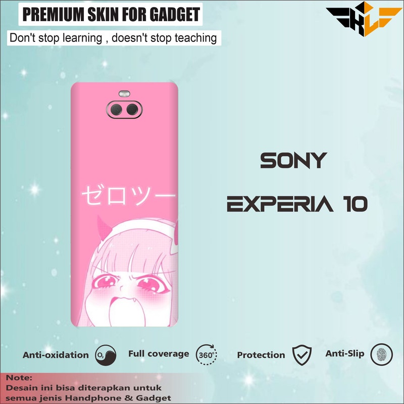 GARSKIN HANDPHONE SONY EXPERIA 10 PINK (2PCS)