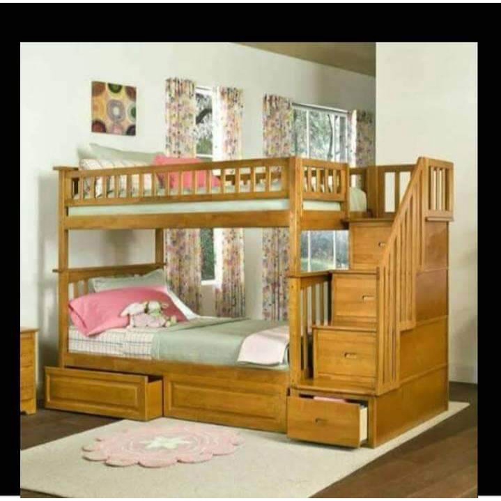 dipan tingkat mezanine bahan jati harga belum termasuk ongkos kirim