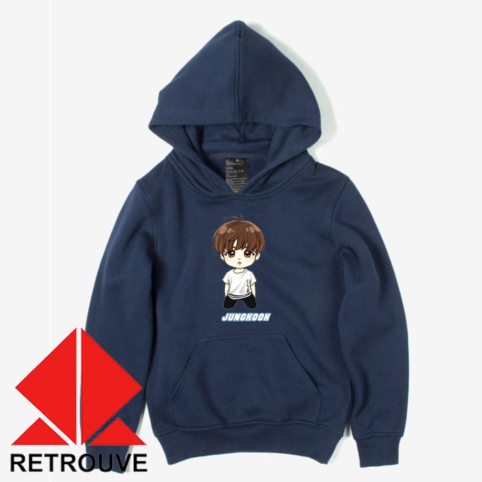 JAKET SWEATER HOODIE BTS JUNGKOOK